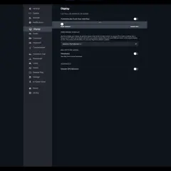 Ustawienia Steam: zakładka Wyświetlanie, opcja Big Picture Mode.