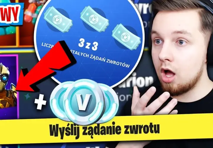 Jak zwrócić skina w Fortnite i uniknąć problemów z zwrotem