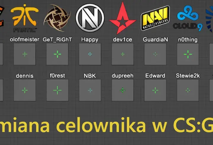 Najlepsze celowniki do CS:GO - Ustawienia, które poprawią Twoją grę