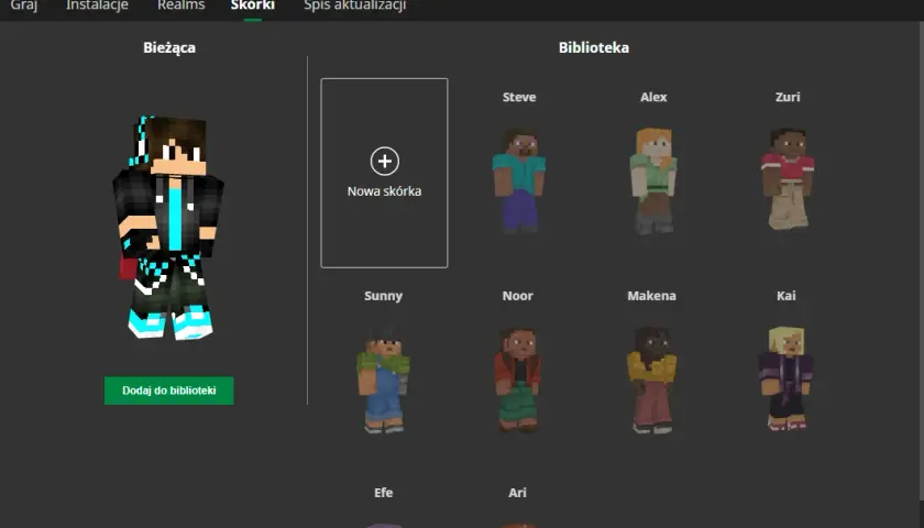 Jak zmienić skina w Minecraft i wyróżnić się w grze