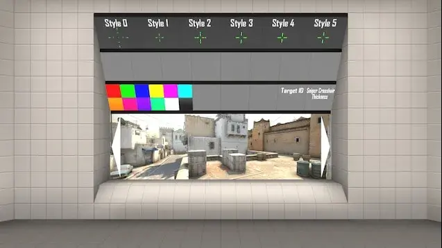 Jak mapa do ustawienia celownika w CS:GO poprawia twoje umiejętności strzeleckie