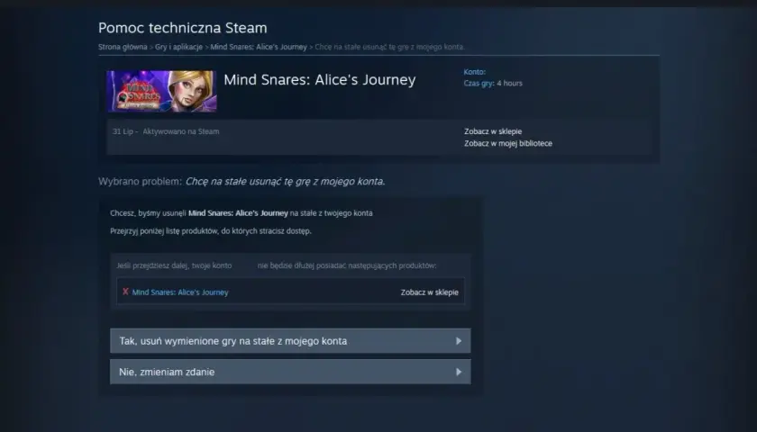 Jak usunąć gry z biblioteki Steam i uniknąć niepotrzebnych strat