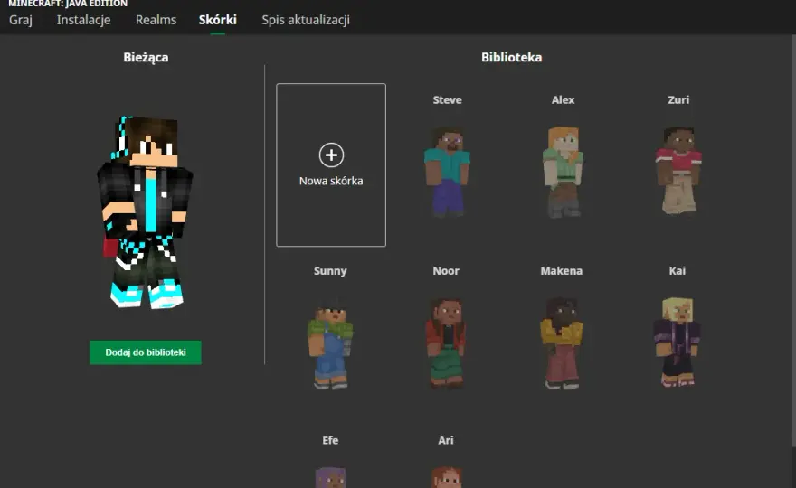 Jak zmienić skina w Minecraft i wyróżnić się w grze