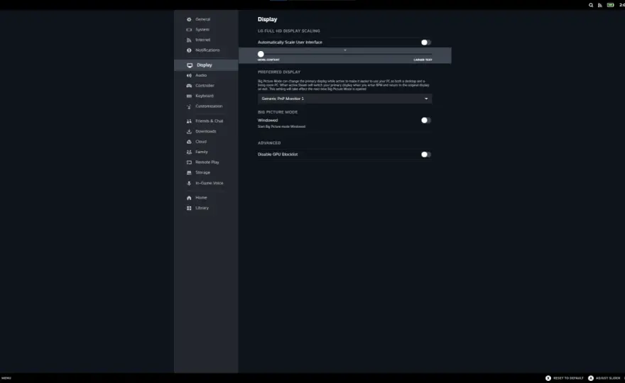 Jak wyłączyć Big Picture w Steam i wrócić do standardowego interfejsu