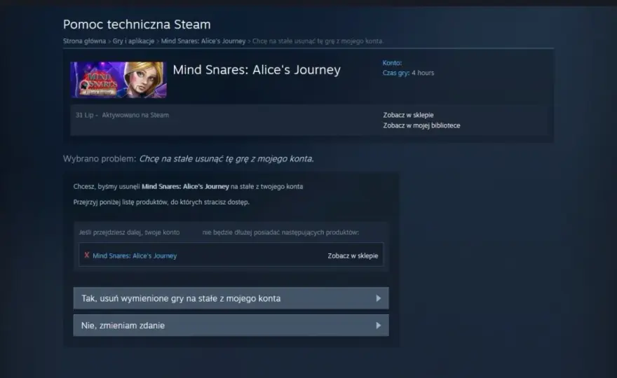 Jak usunąć gry z biblioteki Steam i uniknąć niepotrzebnych strat
