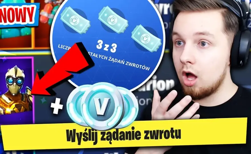 Jak zwrócić skina w Fortnite i uniknąć problemów z zwrotem